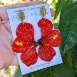 Butterfly Flor De Maga Flower Earrings