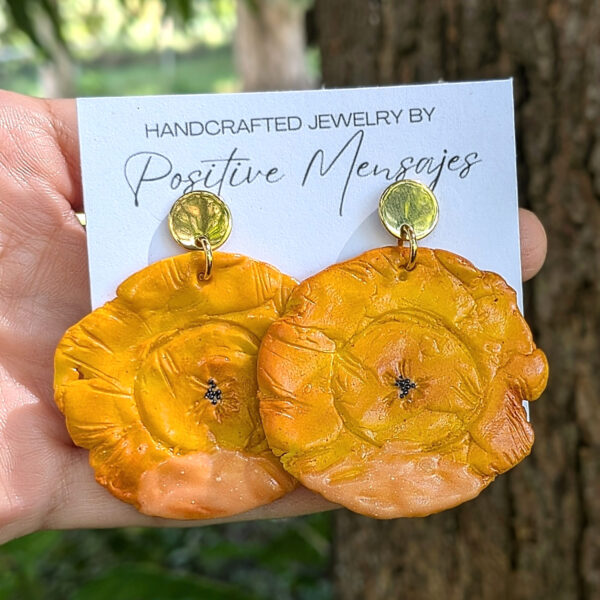 Tostones Con Mayo Ketchup Earrings