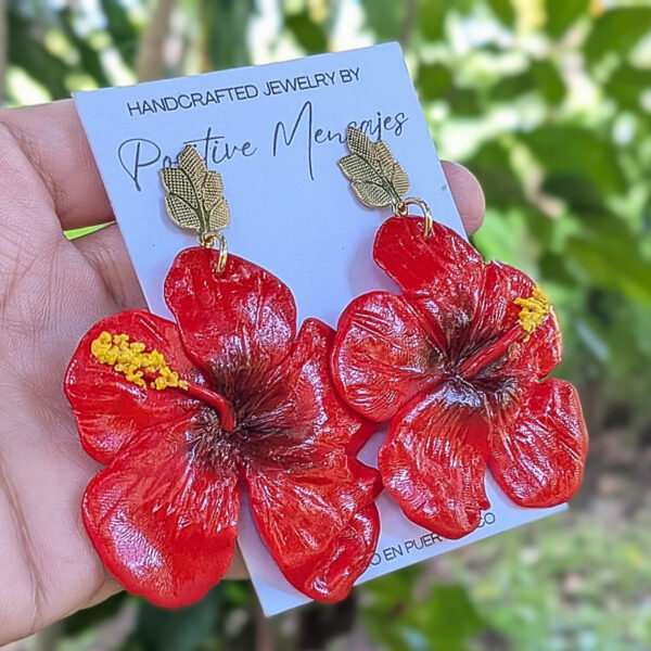 Flor De Maga Earrings With Tree Post Studs