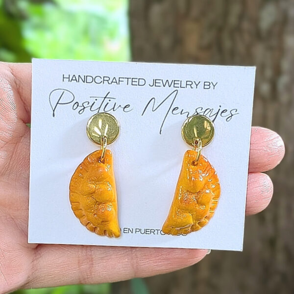 Mini Empanadillas Fritas Earrings