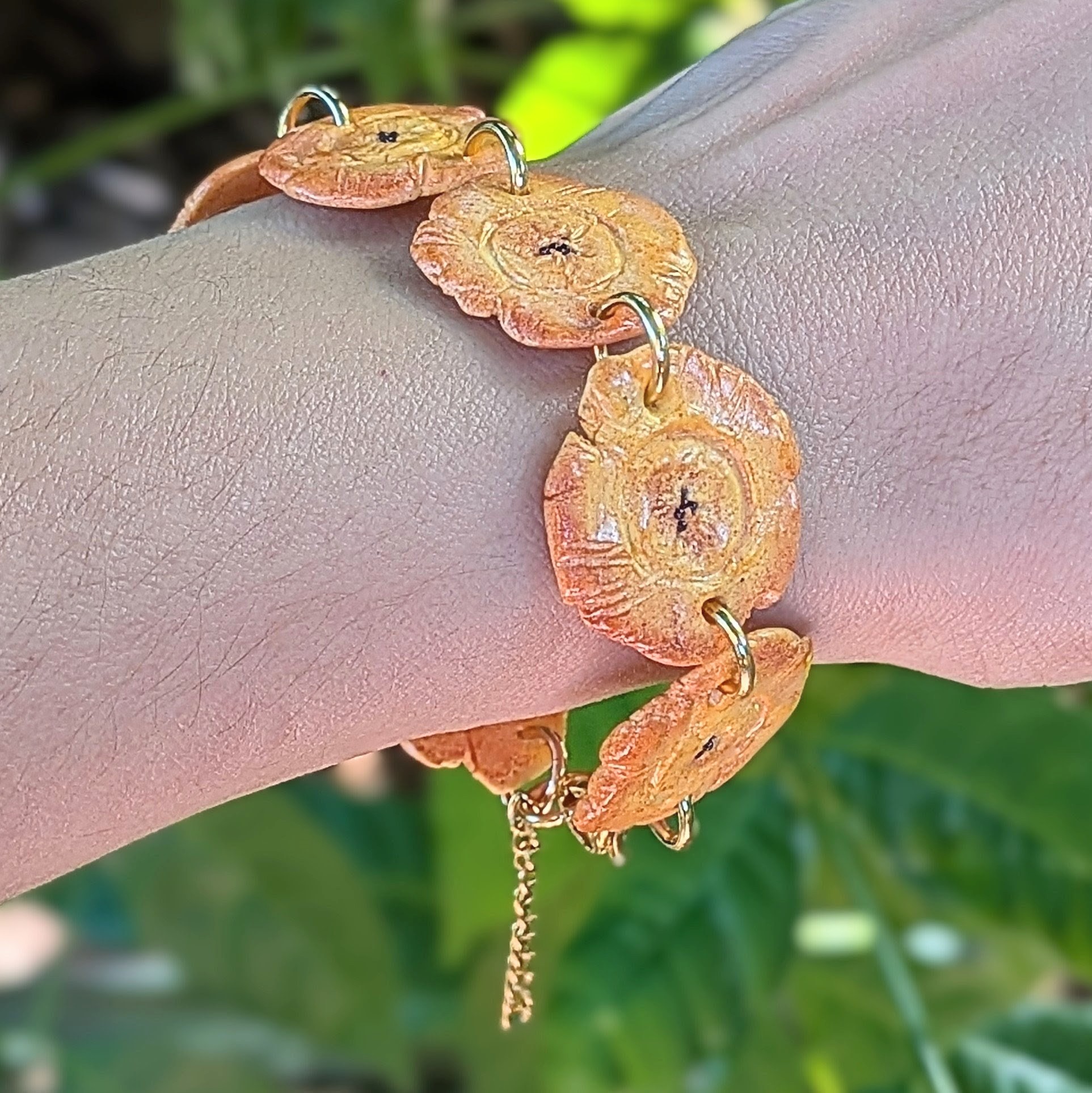 Connected Tostones Handmade Women's Bracelet - Image 2