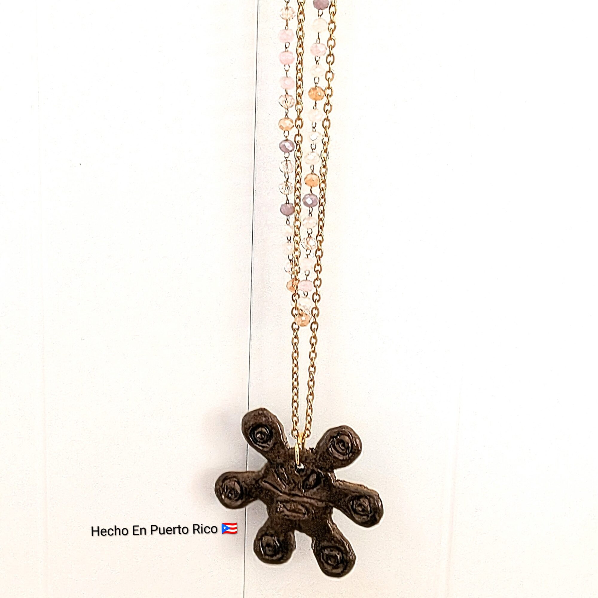 Sol Taino-Inspired Double Layered Necklace (choose style) - Image 7