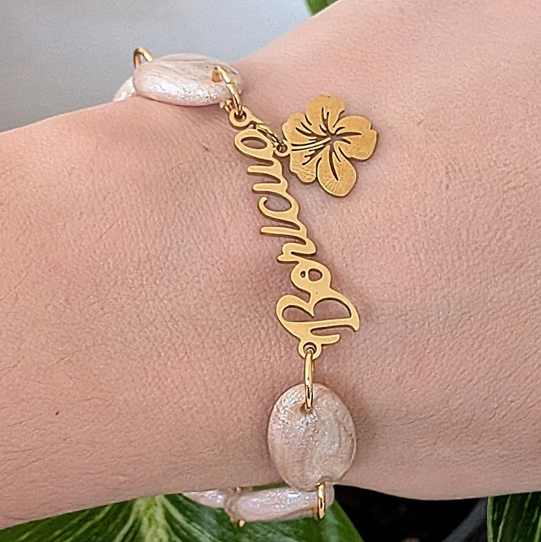 Boricua Beach-Inspired Beaded Bracelet - Image 2