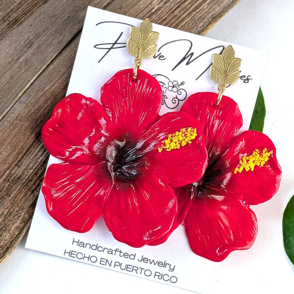 Flor De Maga Earrings With Tree Post Studs