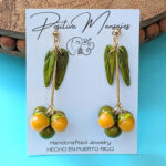 Mini Quenepa Bunch Fruit Earrings