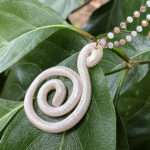 Taíno-Inspired Caracol Rhombus Bead Necklace