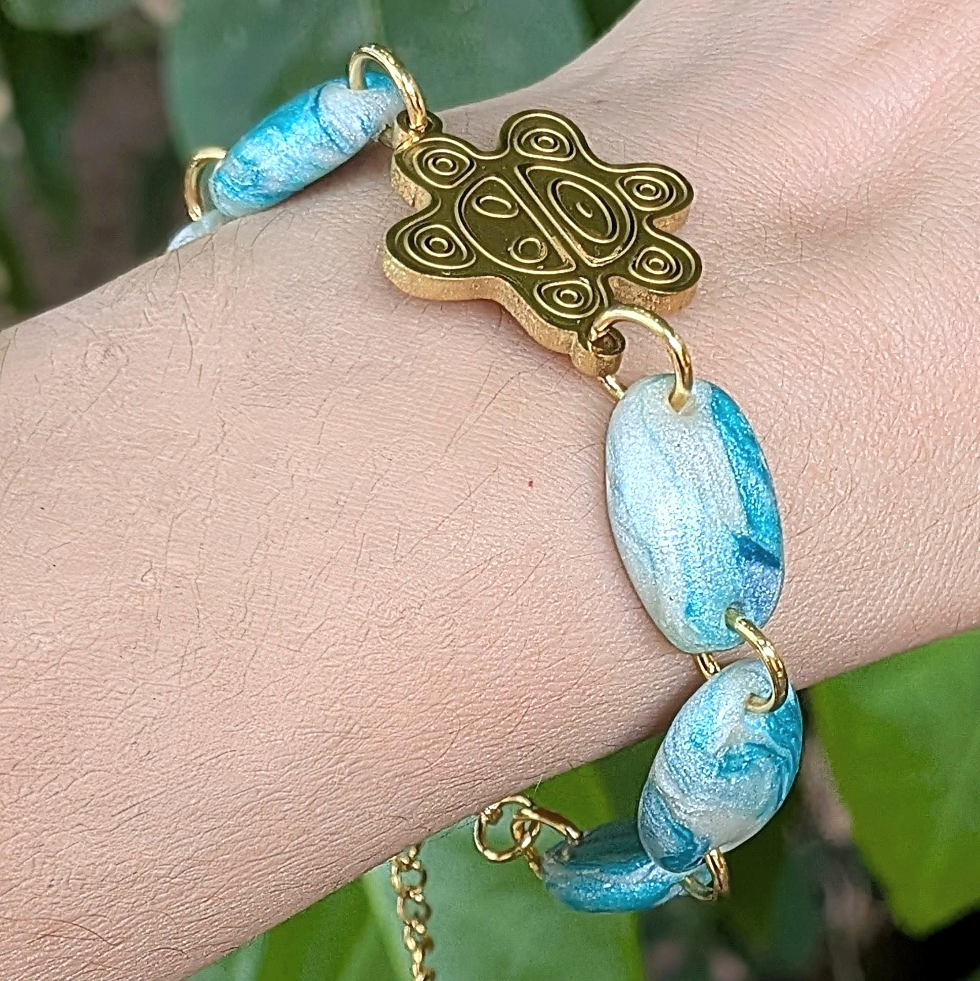Sol Taino Ocean Inspired Beaded Bracelet - Image 5