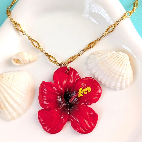 Flor De Maga Rhombus Style Chain Necklace