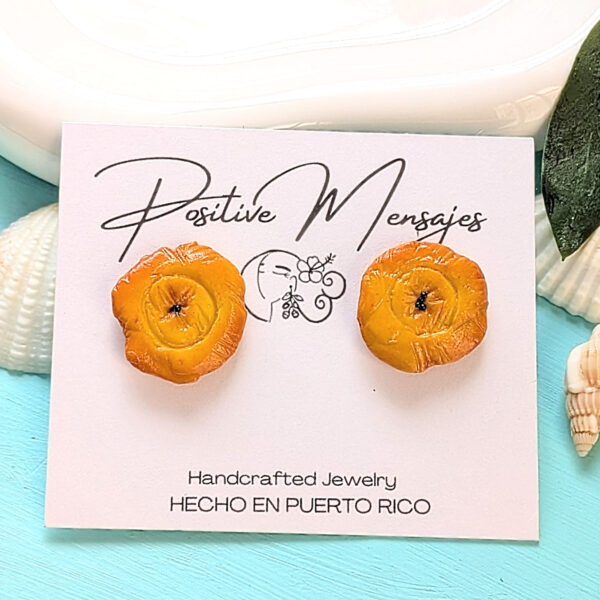 Tostones Food Stud Earrings