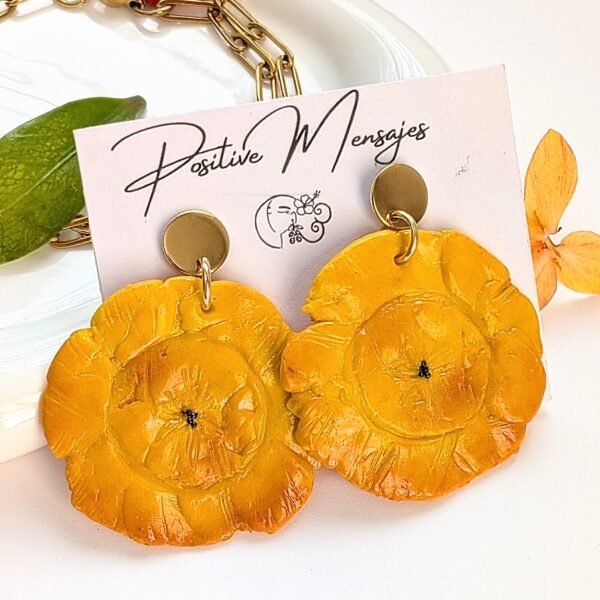 Caribbean Tostones Stud Dangle Earrings