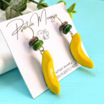 Rajitas de Aguacate Handmade Avocado Earrings