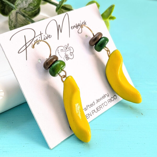 Rajitas de Aguacate Handmade Avocado Earrings