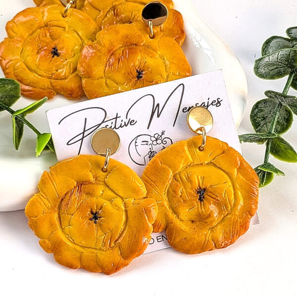 Caribbean Tostones Stud Dangle Earrings