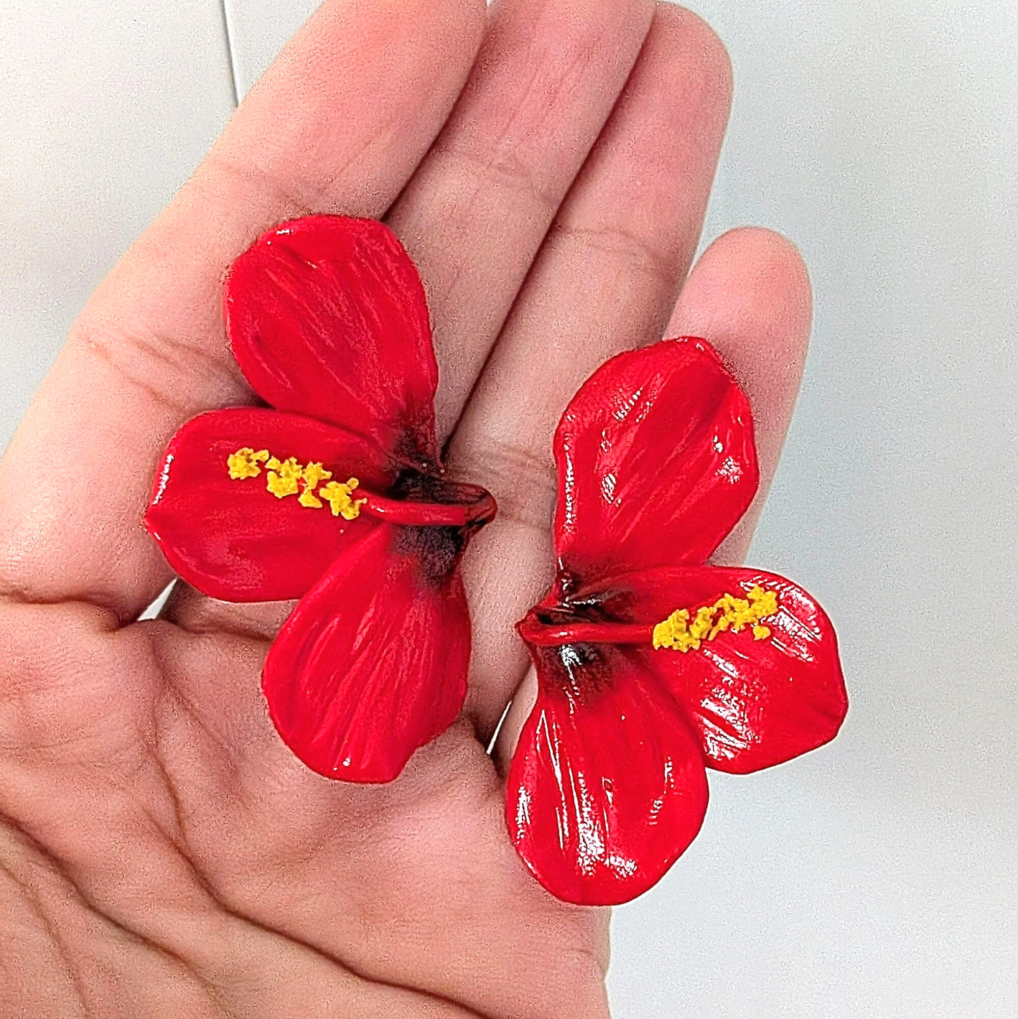 Butterfly Flor De Maga Flower Earrings - Image 7