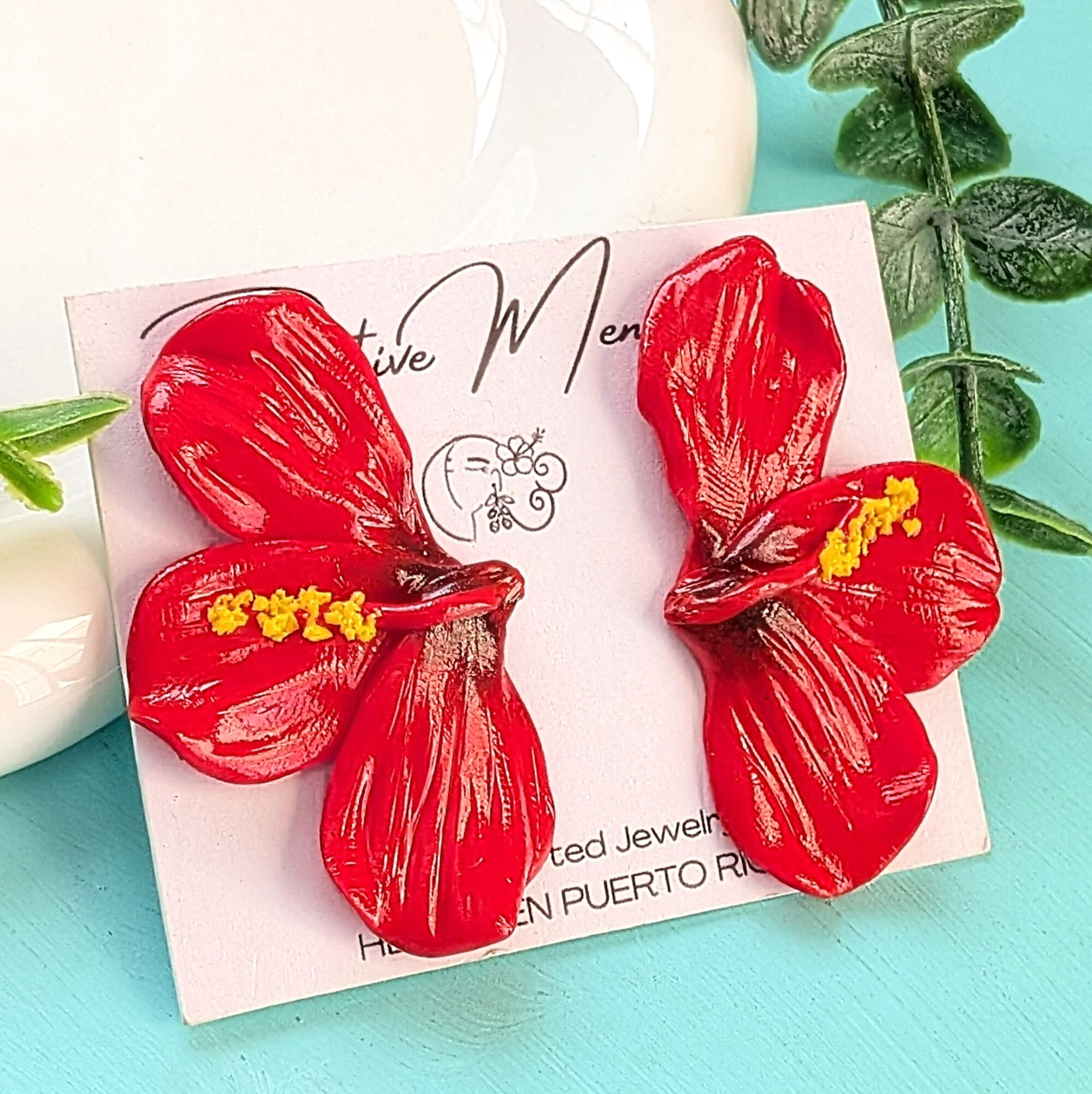 Butterfly Flor De Maga Flower Earrings - Image 4