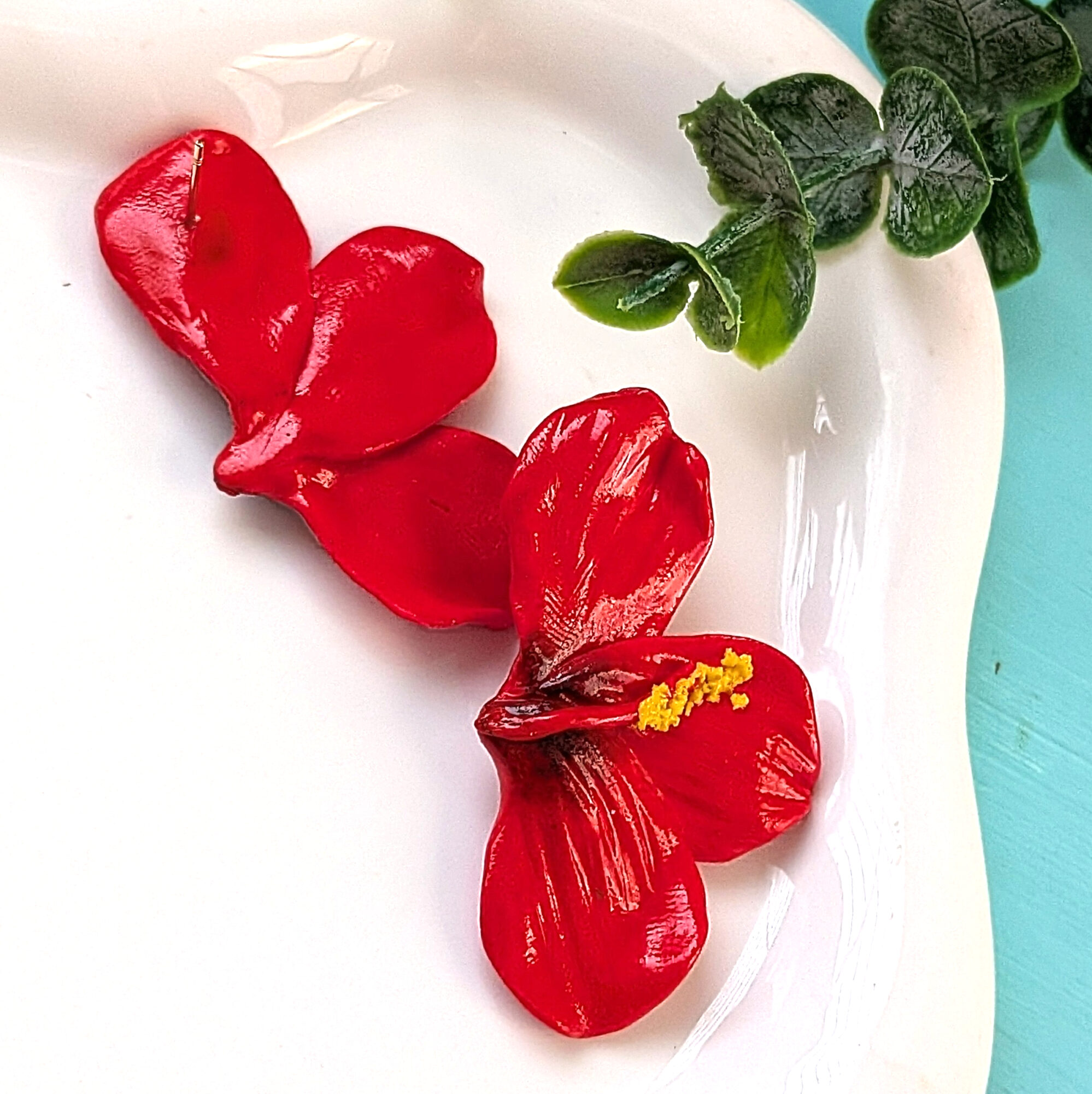 Butterfly Flor De Maga Flower Earrings - Image 6