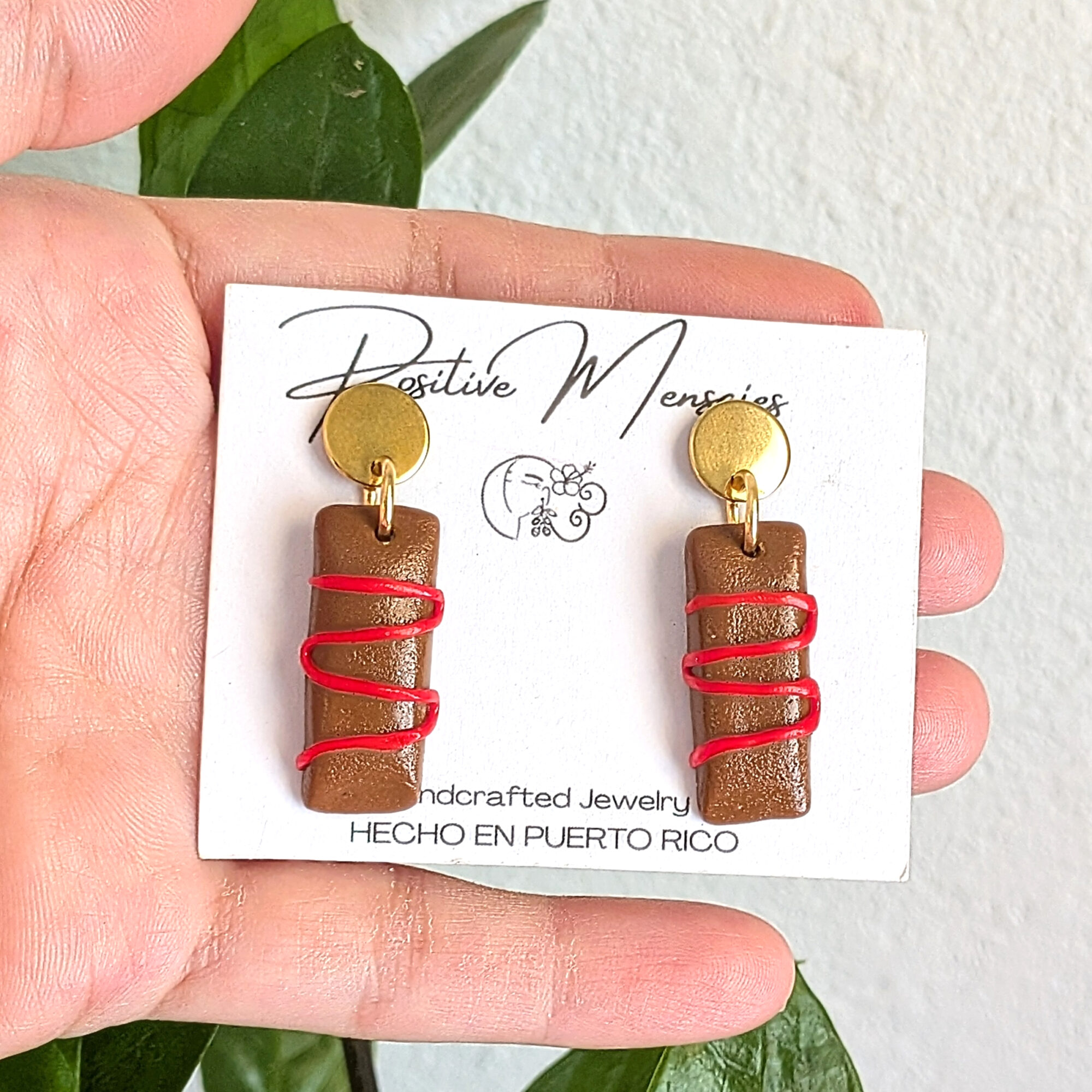 Pasteles De Masa Con Ketchup Dangle Earrings - Image 6