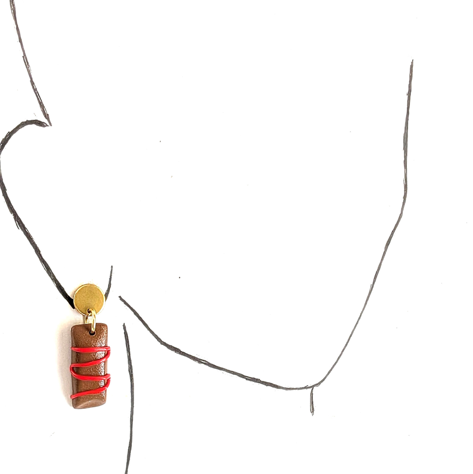 Pasteles De Masa Con Ketchup Dangle Earrings - Image 7