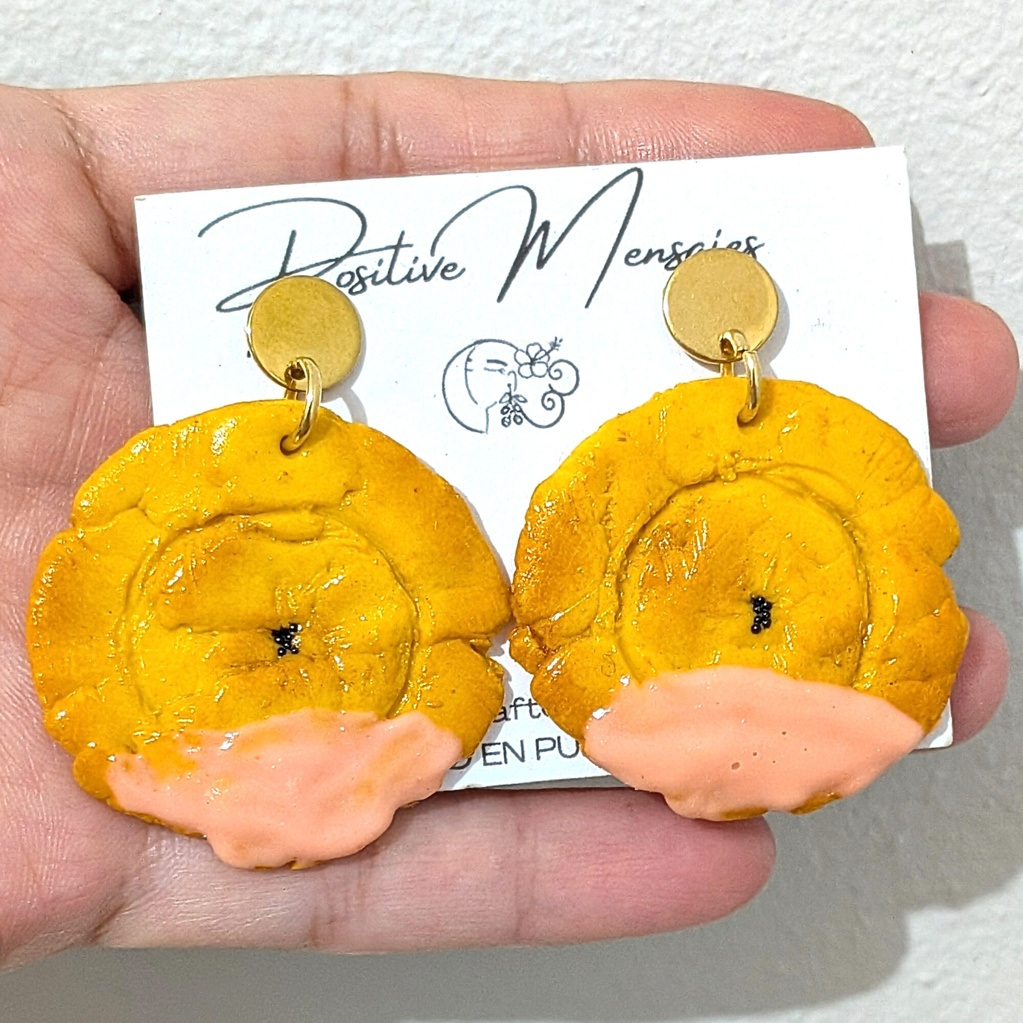 Tostones Con Mayo Ketchup Earrings - Image 3